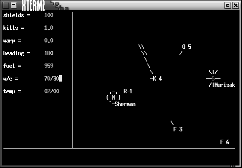 Simulated VT100 conquest